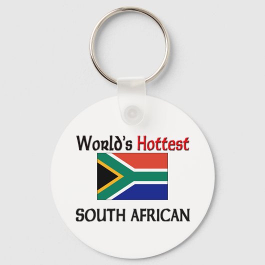 De snelste Zuid-Afrikaanse ter wereld Sleutelhanger (Voorkant)