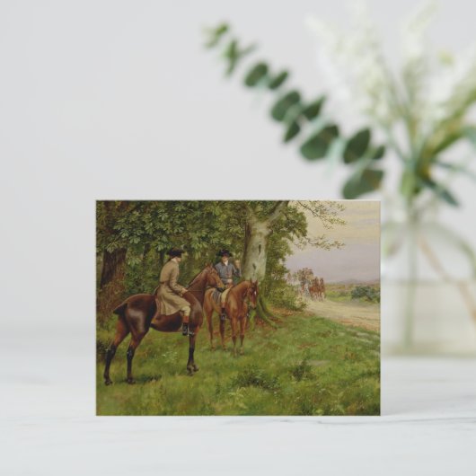 De snelweg briefkaart (Staand voorkant)