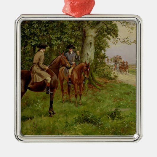 De snelweg metalen ornament (Voorkant)