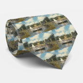 De snelwegbrug bij Argenteuil van Claude Monet Stropdas (Opgerold)
