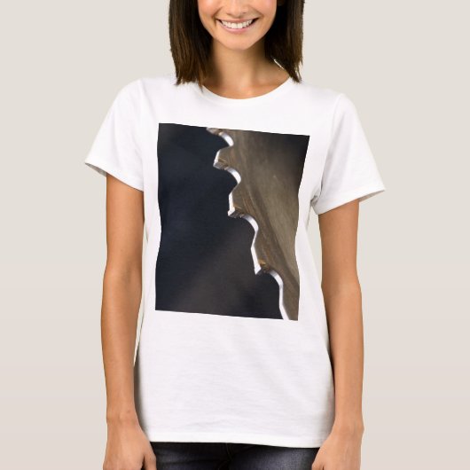 De snijkant t-shirt (Voorkant)