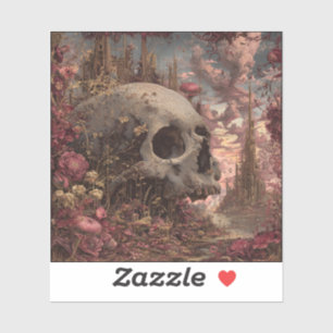 De Snoepgoed van Verval – Gothic Surrealistische T Sticker