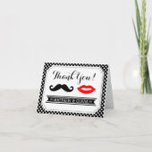 De snor & de Lippen danken u Kaarten (Voorkant)