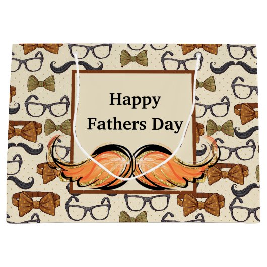 De  snor groot cadeauzakje (Voorkant)