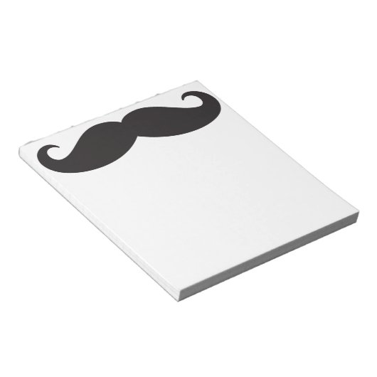 De snor notitieblok (Schuin)