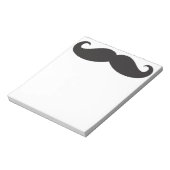 De snor notitieblok (Linkerzijde)