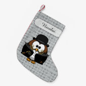 De Snor Uil Kleine Kerstsok (Voorkant (Hangend))
