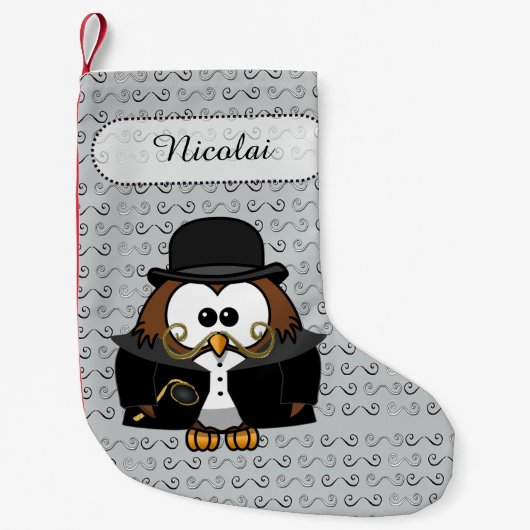 De Snor Uil Kleine Kerstsok (Voorkant)