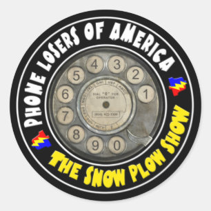 De Snow Plow Show Sticker