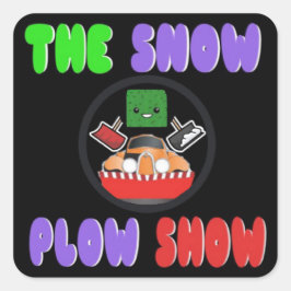 De Snow Plow Show Sticker van Jaahso