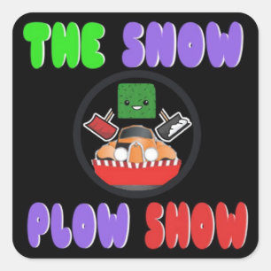 De Snow Plow Show Sticker van Jaahso