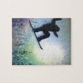De Snowboarder: Lucht Legpuzzel (Horizontaal)