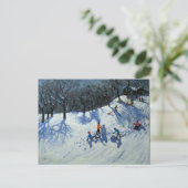 De Snowman 2 Briefkaart (Staand voorkant)