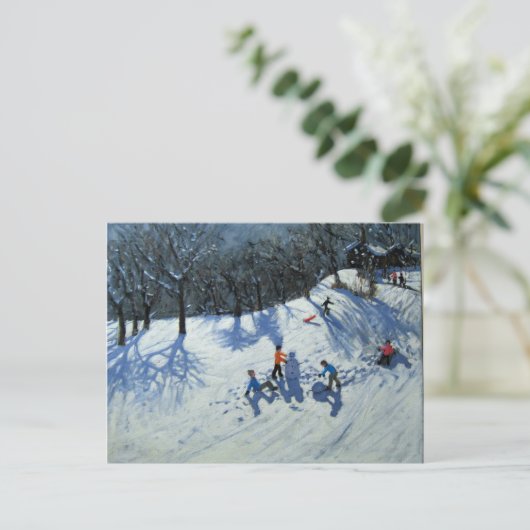 De Snowman 2 Briefkaart (Staand voorkant)