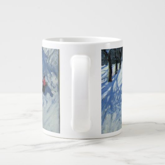 De Snowman 2 Grote Koffiekop (Achterkant)