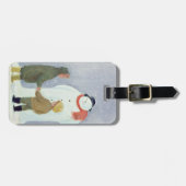 De Snowman Bagagelabel (Voorkant horizontaal)