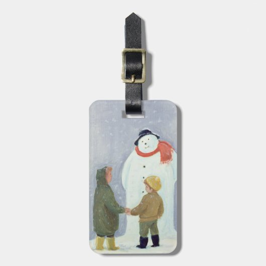 De Snowman Bagagelabel (Voorkant verticaal)