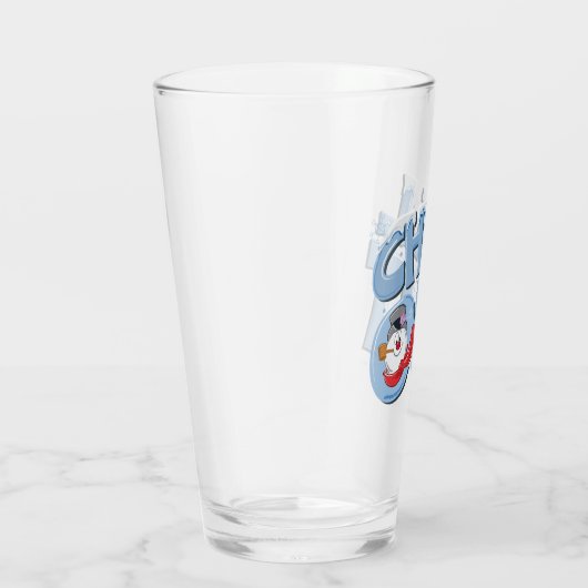 De Snowman™ bevuilen | Chill-out Glas (Rechts)
