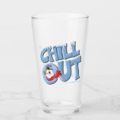 De Snowman™ bevuilen | Chill-out Glas (Voorkant)