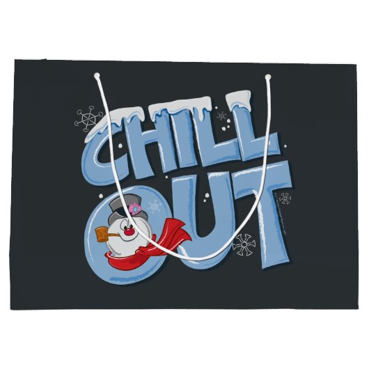 De Snowman™ bevuilen | Chill-out Groot Cadeauzakje (Achterkant)