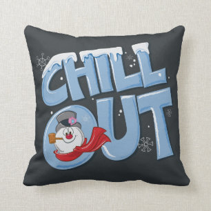 De Snowman™ bevuilen   Chill-out Kussen