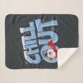 De Snowman™ bevuilen | Chill-out Sherpa Deken (Voorkant (horizontaal))