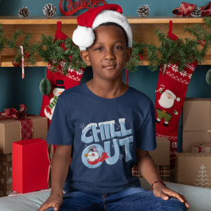 De Snowman™ bevuilen Chill-out T-shirt