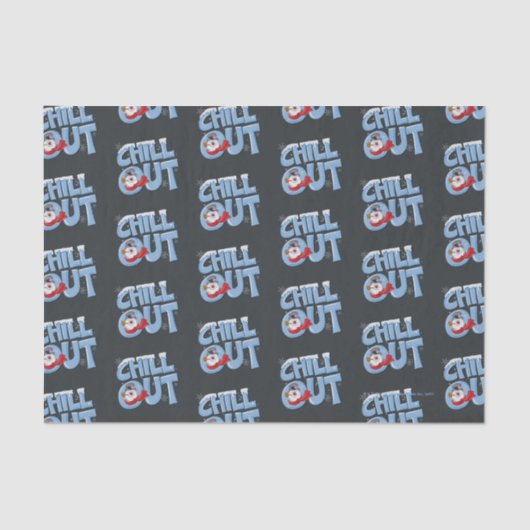 De Snowman™ bevuilen | Chill-out Tissuepapier (Voorkant)