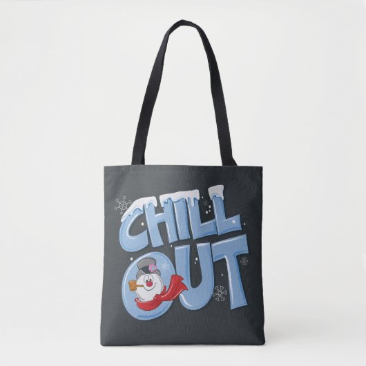De Snowman™ bevuilen | Chill-out Tote Bag (Voorkant)