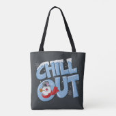 De Snowman™ bevuilen | Chill-out Tote Bag (Achterkant)