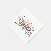 De Snowman™ bevuilen | "Chillax"-vakantielichten Servet (Hoek)