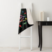 De Snowman™ bevuilen | "Chillax"-vakantielichten Sherpa Deken (In situ)