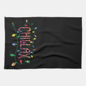 De Snowman™ bevuilen | "Chillax"-vakantielichten Theedoek (Horizontaal)