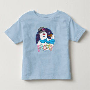 De Snowman™ bevuilen   Colorful Candy Cane Name Kinder Shirts