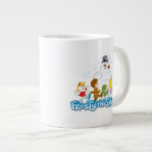 De Snowman™ bevuilen | Frosty & Children Pspelen Grote Koffiekop (Voorkant rechts)