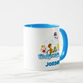 De Snowman™ bevuilen | Frosty & Children Pspelen Mok (Voorkant rechts)