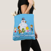 De Snowman™ bevuilen | Frosty & Children Pspelen Tote Bag (Dichtbij)