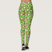De Snowman™ bevuilen | Frosty Holiday Wreath Leggings (Achterkant)