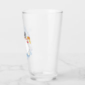 De Snowman™ bevuilen | Frosty & Karen Winter Fun Glas (Links)