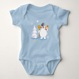 De Snowman™ bevuilen | Frosty & Karen Winter Fun Romper