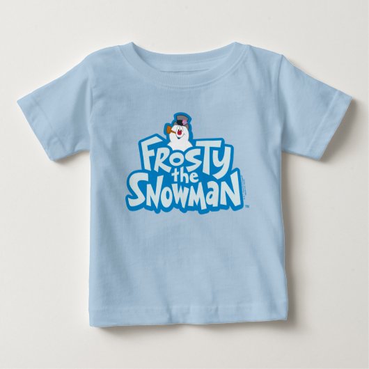 De Snowman™ bevuilen | Frosty Stapelde Logo (Voorkant)