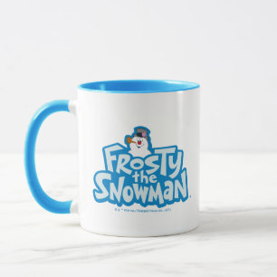 De Snowman™ bevuilen   Frosty Stapelde Logo Mok