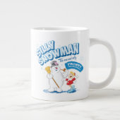 De Snowman™ bevuilen | "Gekke Snowman" Grote Koffiekop (Rechts)