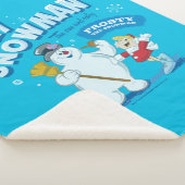 De Snowman™ bevuilen | "Gekke Snowman" Sherpa Deken (3/4)