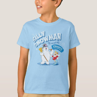 De Snowman™ bevuilen | "Gekke Snowman" T-shirt