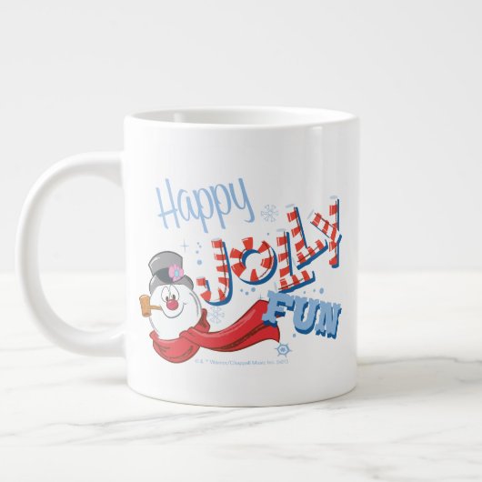 De Snowman™ bevuilen | Happy Jolly Fun Grote Koffiekop (Links)