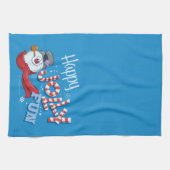 De Snowman™ bevuilen | Happy Jolly Fun Theedoek (Horizontaal)