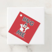 De Snowman™ bevuilen | Hug Me Bedankjes Labels (In situ)