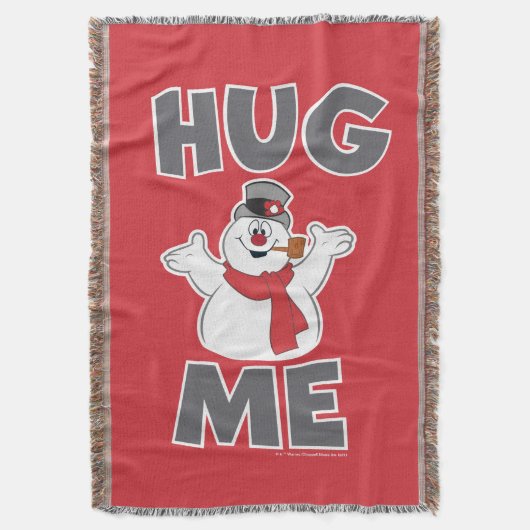De Snowman™ bevuilen | Hug Me Deken (Voorkant Verticaal)