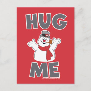 De Snowman™ bevuilen   Hug Me Feestdagenkaart